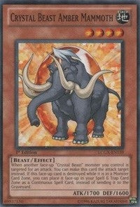 Crystal Beast Amber Mammoth (LCGX-EN159) [LC02]