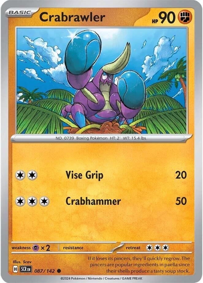 Crabrawler (087/142) [SV07]