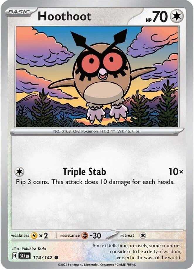 Hoothoot (114/142) [SV07]