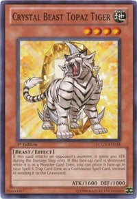 Crystal Beast Topaz Tiger (LCGX-EN158) [LC02]