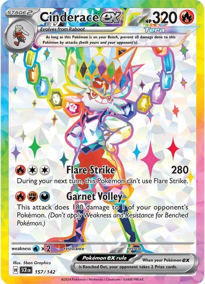 Cinderace ex 157 142 (157/142) [SV07]