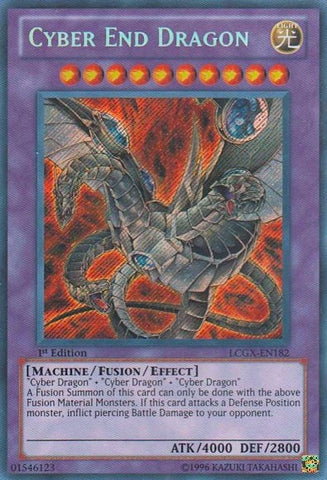 Cyber End Dragon Alternate Art (LCGX-EN182) [LC02]