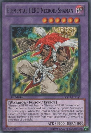 Elemental HERO Necroid Shaman (LCGX-EN056) [LC02]