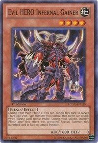 Evil HERO Infernal Gainer (LCGX-EN030) [LC02]