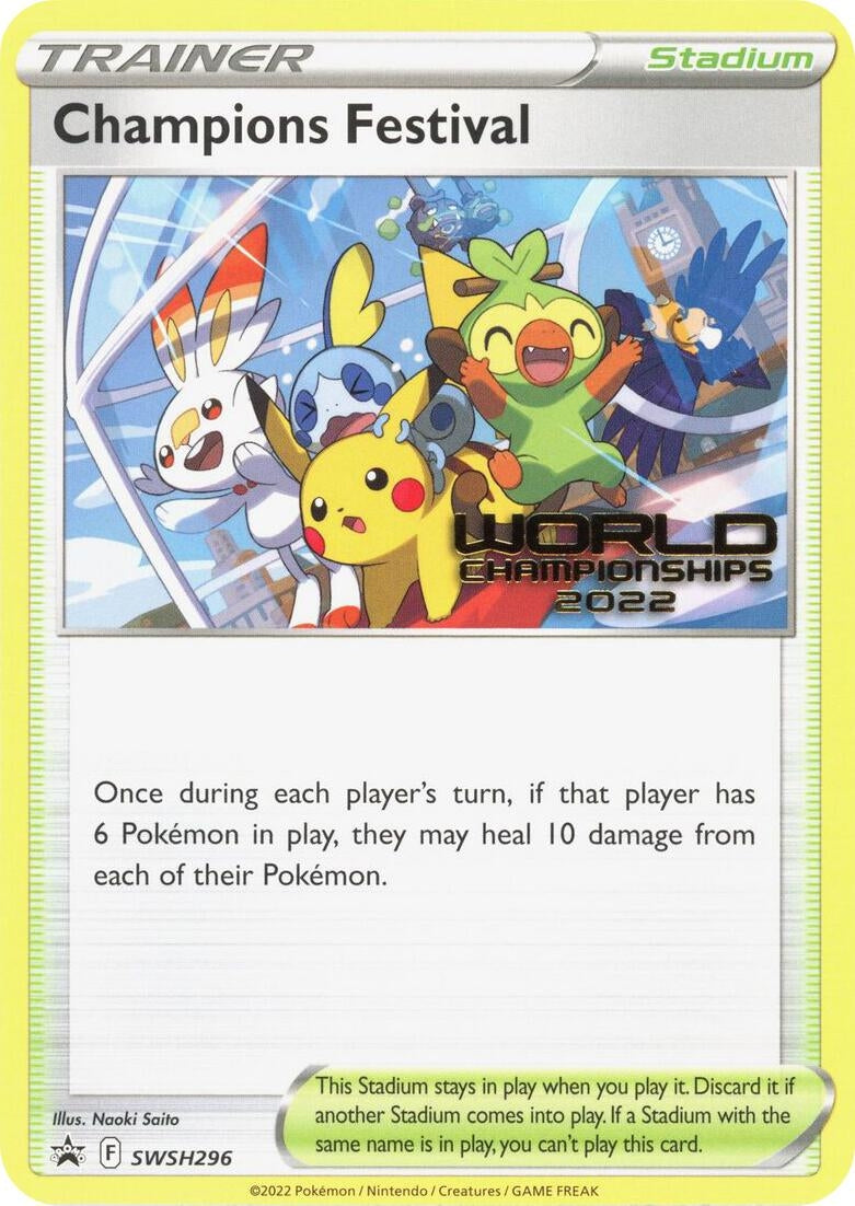 Champions Festival SWSH296 World Championships 2022 (SWSH296) [SWSD]