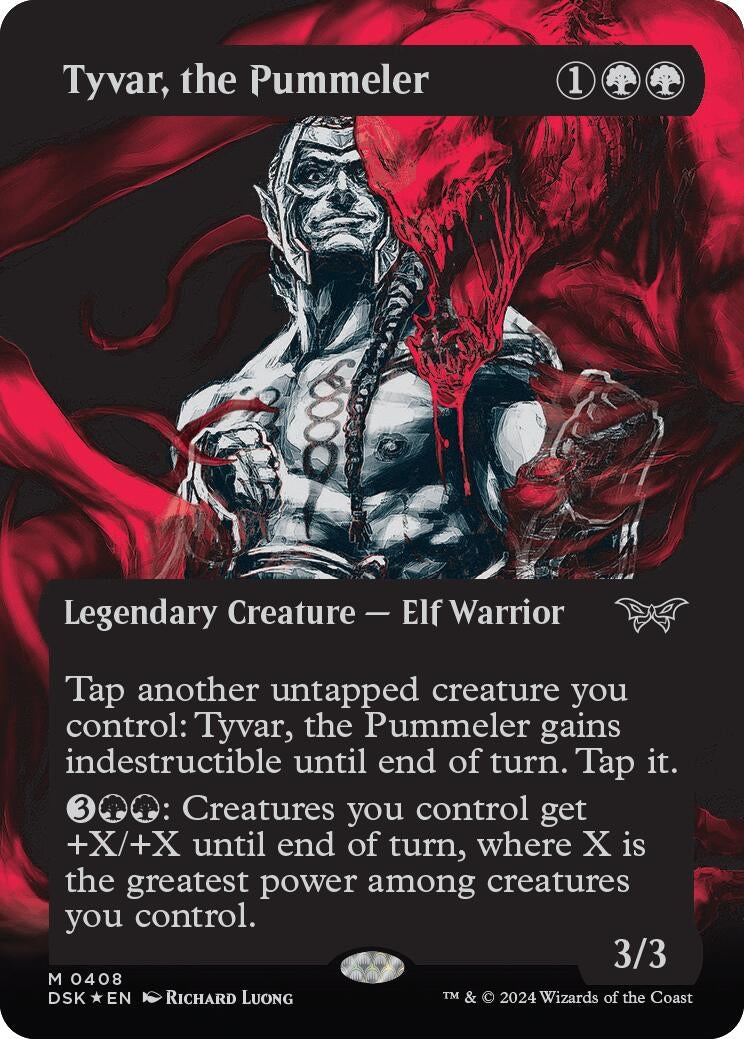 Tyvar the Pummeler Showcase Textured (408) [DSK]