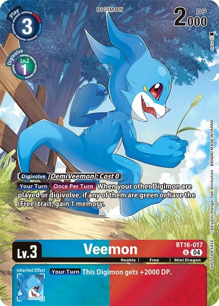 Image for Veemon (Legend Pack 2024) [Beginning Observer]