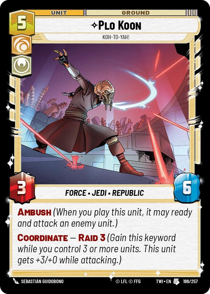 Plo Koon - Koh-to-yah! (196/257) (TWI)