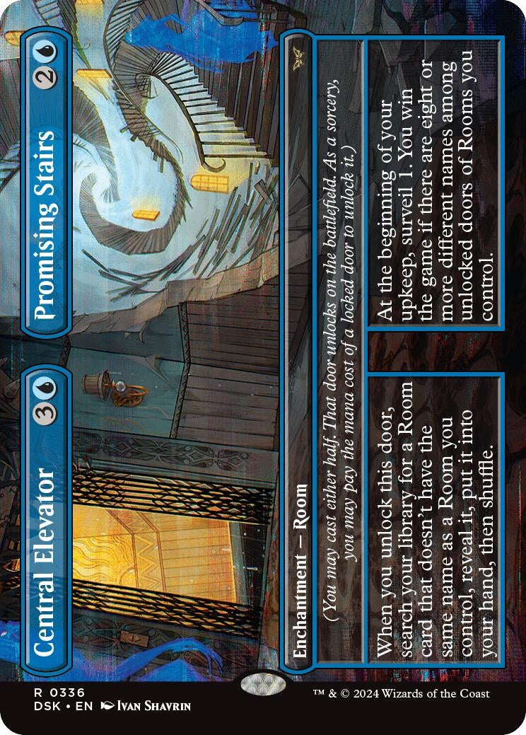 Central Elevator Promising Stairs Borderless (336) [DSK]