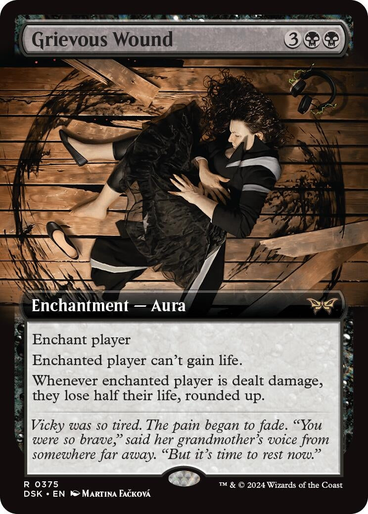 Grievous Wound Extended Art (375) [DSK]