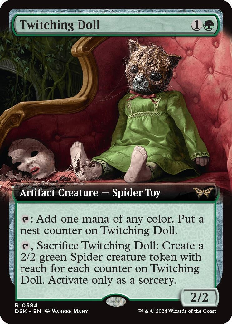 Twitching Doll Extended Art (384) [DSK]
