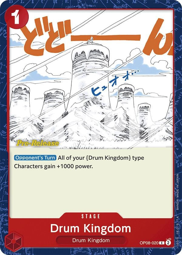 Drum Kingdom (OP08-020) [OP08 PRE]