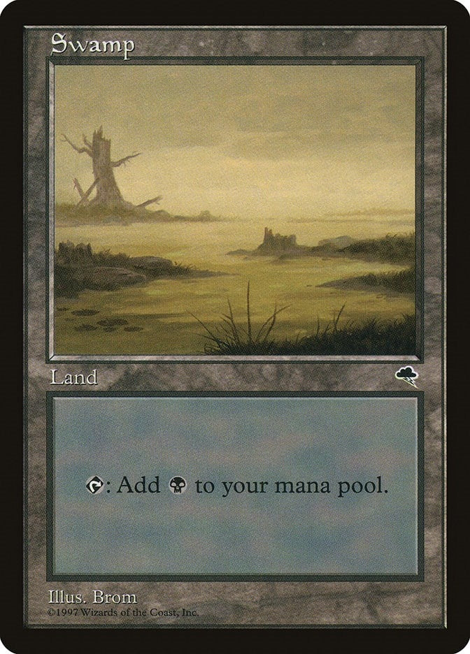 Swamp (Lilypads Bottom Left) [Tempest]