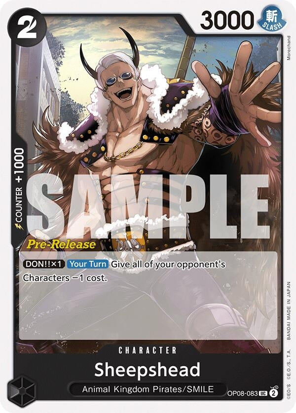 Sheepshead (OP08-083) [OP08 PRE]