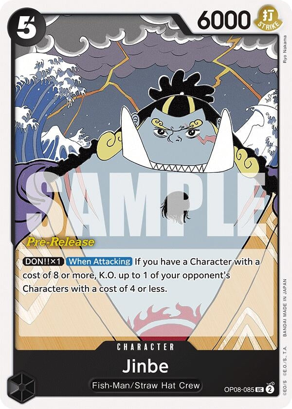 Jinbe (OP08-085) [OP08 PRE]