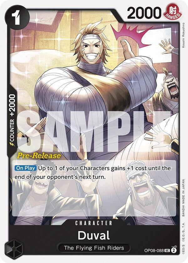 Duval (OP08-088) [OP08 PRE]