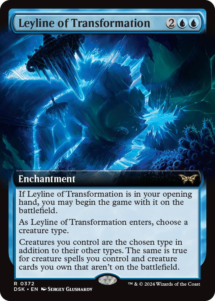 Leyline of Transformation Extended Art (372) [DSK]