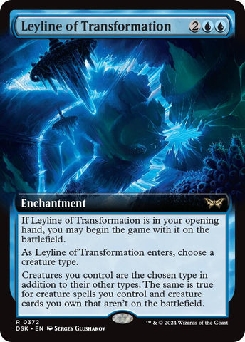 Leyline of Transformation Extended Art (372) [DSK]