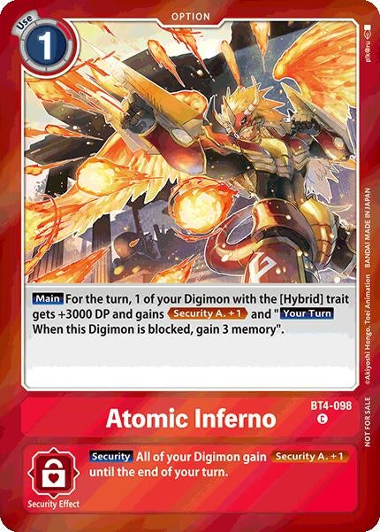 Image for Atomic Inferno (Event Pack 7) [Great Legend]