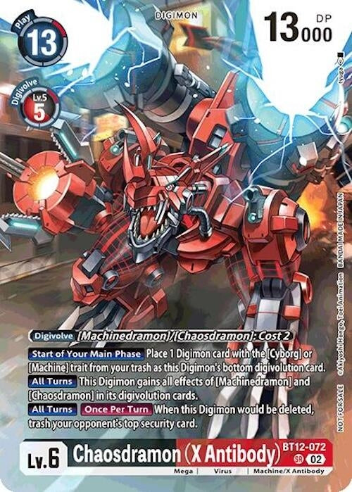 Image for Chaosdramon (X Antibody) (Event Pack 7) [Across Time]