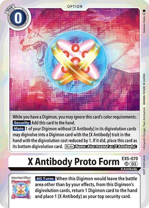 Image for X Antibody Proto Form (Event Pack 7) [Animal Colosseum]