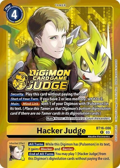 Image for Hacker Judge (Judge pack 6) [Beginning Observer]