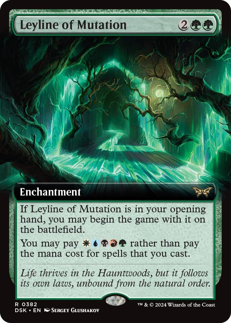 Leyline of Mutation Extended Art (382) [DSK]