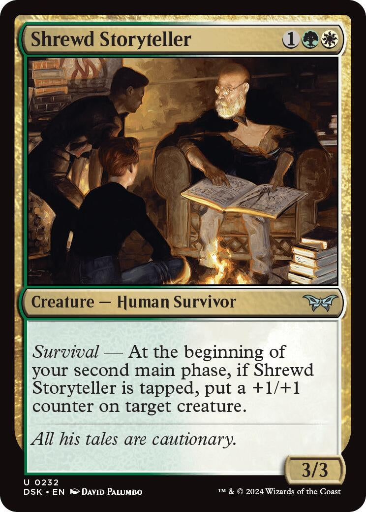 Shrewd Storyteller (232) [DSK]