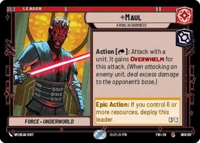 Maul A Rival in Darkness (009/257) [TOR]