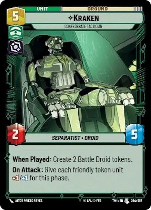 Kraken Confederate Tactician (084/257) [TOR]
