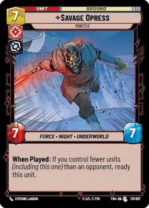 Savage Opress Monster (137/257) [TOR]