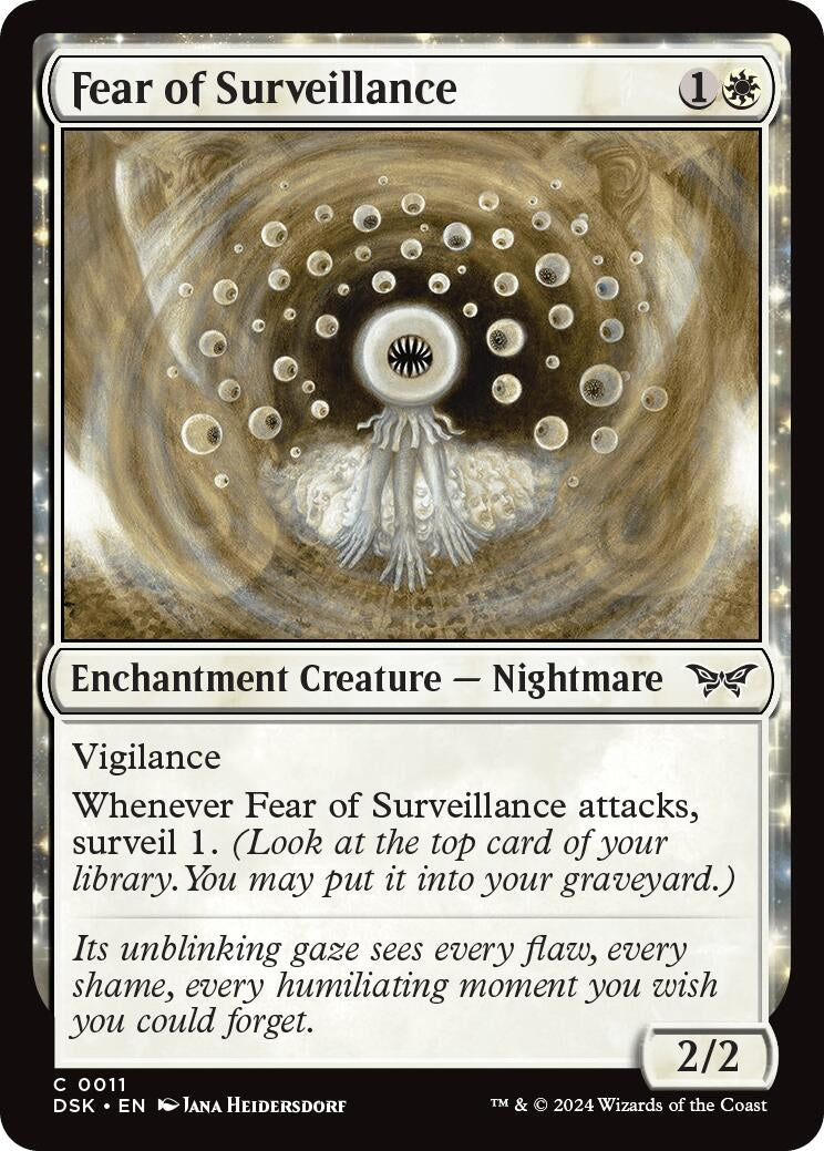 Fear of Surveillance (11) [DSK]