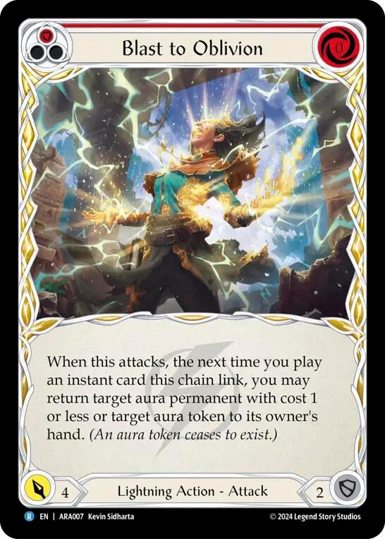 Image for Blast to Oblivion (Red) [Blitz Deck: Rosetta - Aurora]