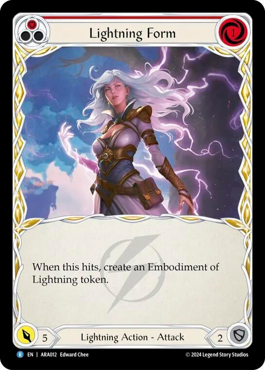 Image for Lightning Form (Red) [Blitz Deck: Rosetta - Aurora]