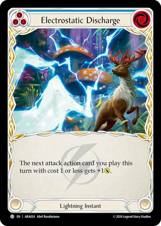 Image for Electrostatic Discharge (Blue) [Blitz Deck: Rosetta - Aurora]