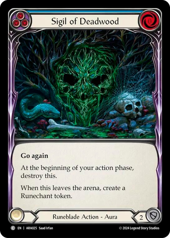 Image for Sigil of Deadwood [Blitz Deck: Rosetta - Aurora]