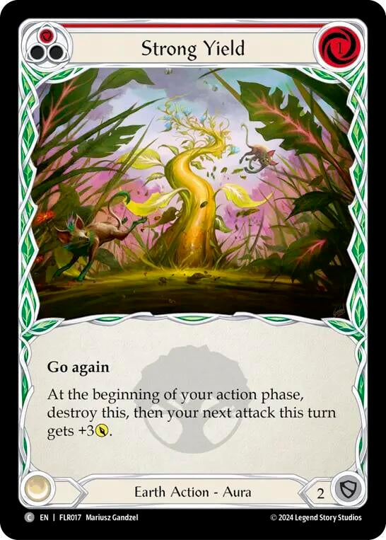 Image for Strong Yield (Red) [Blitz Deck: Rosetta - Florian]