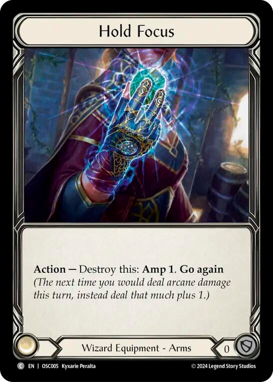 Image for Hold Focus [Blitz Deck: Rosetta - Oscilio]