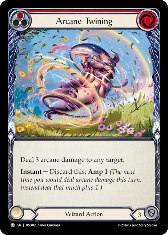 Image for Arcane Twining (Red) [Blitz Deck: Rosetta - Oscilio]