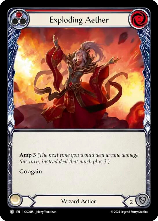 Image for Exploding Aether (Red) [Blitz Deck: Rosetta - Oscilio]
