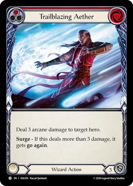 Image for Trailblazing Aether (Red) [Blitz Deck: Rosetta - Oscilio]