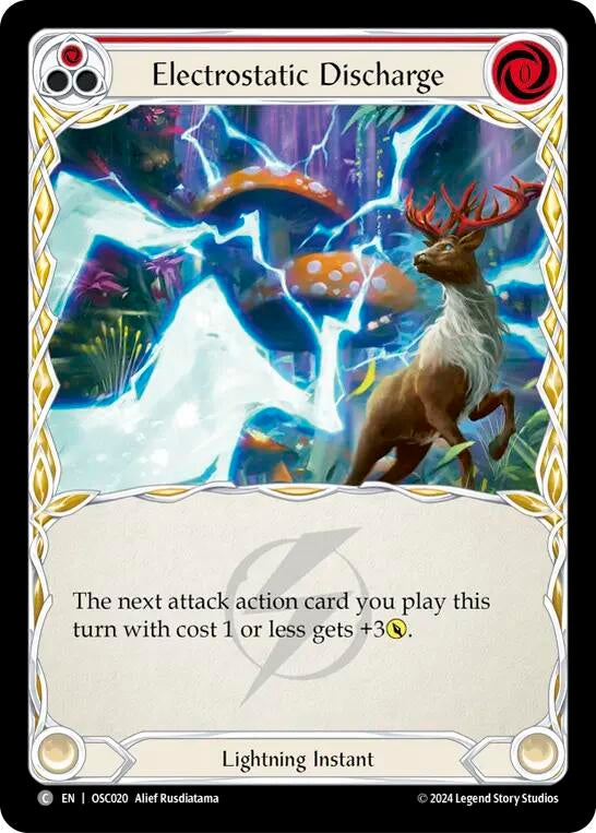 Image for Electrostatic Discharge (Red) [Blitz Deck: Rosetta - Oscilio]