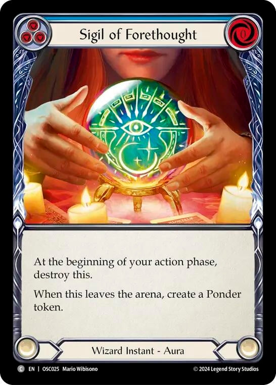 Image for Sigil of Forethought [Blitz Deck: Rosetta - Oscilio]