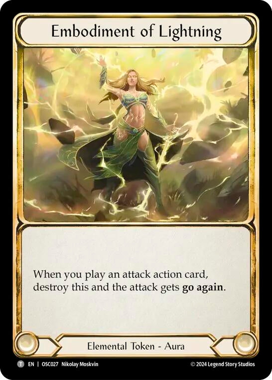 Image for Embodiment of Lightning [Blitz Deck: Rosetta - Oscilio]