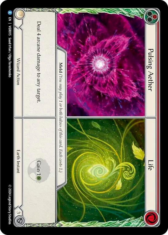 Image for Pulsing Aether / Life [Blitz Deck: Rosetta - Verdance]