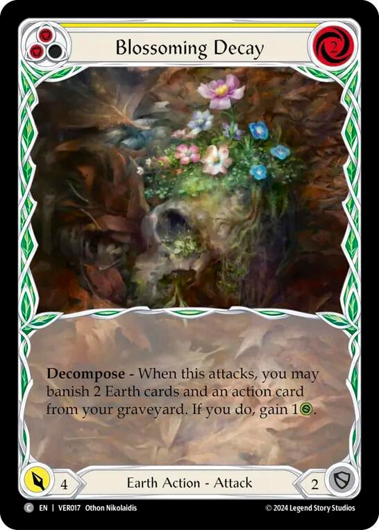 Image for Blossoming Decay (Yellow) [Blitz Deck: Rosetta - Verdance]