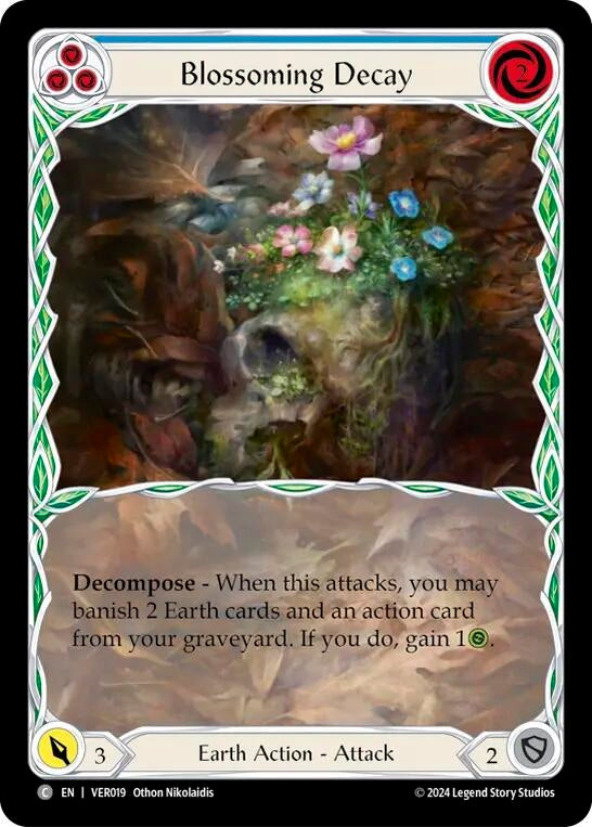 Image for Blossoming Decay (Blue) [Blitz Deck: Rosetta - Verdance]