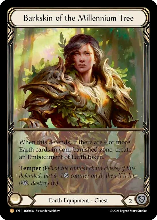 Image for Barkskin of the Millennium Tree (Extended Art) [Rosetta]