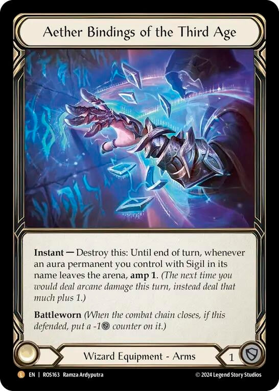 Image for Aether Bindings of the Third Age [Rosetta]