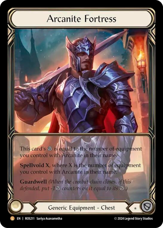 Image for Arcanite Fortress (Extended Art) [Rosetta]
